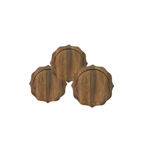 Eco Friendly 100% Naturel Wooden Made Charger Plate <b>for</b> Wedding Kitchen Dining <b>Table</b> Decor Bulk Supplies From India - Product Image 6