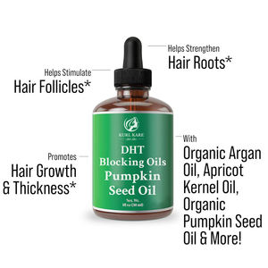 Aceite Esencial de Argán Orgánico de Marca Privada OEM Herbal Essence para el Crecimiento del Cabello, Bloqueador de DHT, Aceite Esencial para Reparación Capilar - Product Image 2