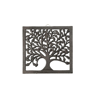 Personalized Design Metallic Black Color Heart Shape Design Modern Size Metal <b>Trivet</b> for Hot Dishes Pot for Home and Kitchen Use - Product Image 3