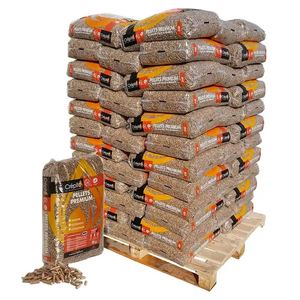Granulés de bois de pin et de chêne pour cuisson, combustible durable, diamètre 2 mm, longueur 3 cm, forme en morceaux, 1,5 % de cendres, 99 % d'humidité, en promotion - Product Image 1