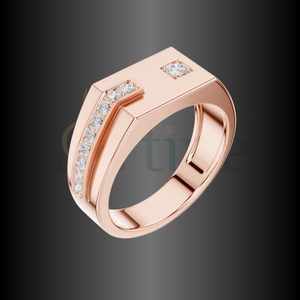 คอลเลกชันเครื่องประดับเทศกาลคริสต์มาสแหวนของขวัญ14K ดูน่ารัก - Product Image 1