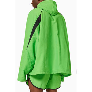 Haute qualité personnalisé grande taille hommes coupe-vent court ensemble décontracté coupe respirant coupe-vent Nylon survêtement ensemble 2026 - Product Image 6