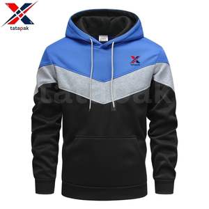 Sudaderas con capucha para hombre de calidad superior 100% poliéster diseño de logotipo personalizado y sudaderas de color fabricante OEM de Sialkot tarifa asequible - Product Image 5