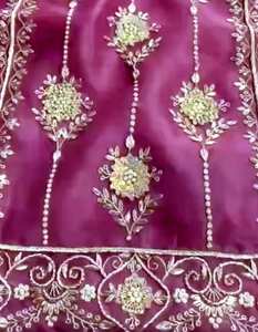 Trajes descosidos de diseñador moderno indio pakistaní para mujer, ropa de fiesta bordada a mano elegante, estilo tradicional a la moda - Product Image 2