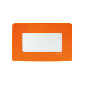 LongLife Trasparente - Marcatura del Pavimento Finestra del Pavimento, autoadesivo 1/3 DIN A4, Arancione, 10 pz. / Confezione.- - Product Image 1