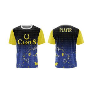 เสื้อยืดคอกลมผ้าฝ้ายระบายอากาศได้ดี2024โลโก้แห้งเร็ว - Product Image 3