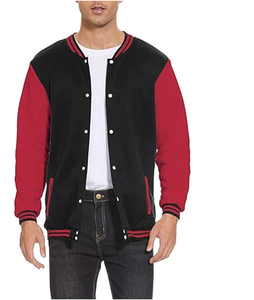 Veste de baseball - Veste universitaire en coton à lettres - Product Image 1