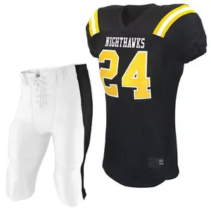 Uniforme de fútbol americano al por mayor de alta calidad Uniforme de fútbol americano de precio barato de fabricante alto - Product Image 4