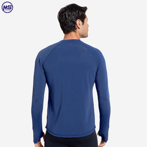 Manches longues MMA Wear 2025 coton Polyester matériel hommes nouveau Design Offre Spéciale Rash Guard en vente - Product Image 2