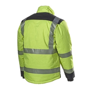 Bulk Supply CE Certified Unisex Night Visibility Safety Jacket Construction Worker Hi Vis Work Uniform Waterproof Reflective - Product Image 2