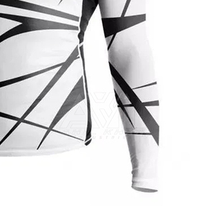 Camiseta de Manga Larga para Hombre, Diseño Personalizado al por Mayor, Fabricada en Fábrica, con Logotipo Impreso, Transpirable, de Spandex/Poliéster - Product Image 6