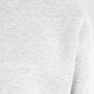 เสื้อสเวตเชิ้ตผู้ชายแบบสวมหัว คอซิปครึ่งตัว ทรงโอเวอร์ไซส์ ผ้าถักเนื้อหนา อุ่นสบาย สำหรับฤดูใบไม้ร่วงและฤดูหนาว  รับผลิตตามสั่งพร้อมปักโลโก้  ผ้าฟลีซ - Product Image 5