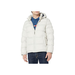 Chaqueta de burbuja de alta calidad con cuello alto y logotipo frontal al por mayor - Product Image 1