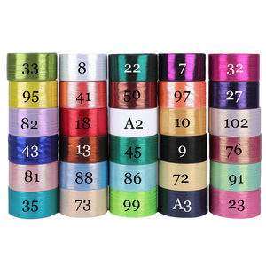 Cinta de Seda HSDRIBBON de 38 mm y 75 mm, Multicolor, Rollo de 25 Yardas - Product Image 5