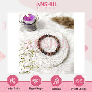 Luxury and Polished Good Quality Top Selling Rhodonite Faceted <b>Beads</b> <b>Bracelets</b> at Reliable Market for Wholesale Buyers - Product Image 2