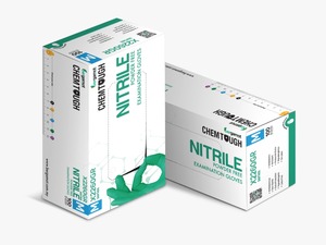 6.0gm <strong>Nitrile</strong> Powder Free <strong>Gloves</strong> - Green Color <strong>Nitrile</strong> Chemical Resistant <strong>Glove</strong> - Hand Protection <strong>Gloves</strong> - <strong>Laboratory</strong> <strong>Use</strong> - Product Image 5