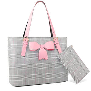 Personnalisé en cuir véritable fait à la main fermeture à glissière Shopping sac à bandoulière dames poignée supérieure femmes sac - Product Image 2