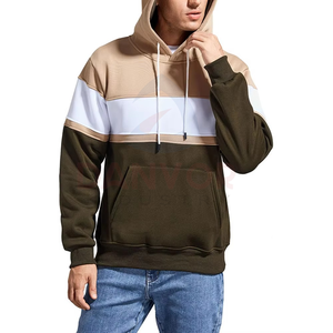 เสื้อฮู้ดดี้ลำลองผู้ชายดีไซน์ใหม่ล่าสุดสำหรับฤดูหนาว มีกระเป๋า ผลิตจากผ้าฝ้ายฟลีซ 100% - Product Image 3