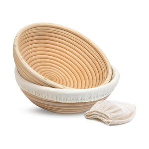 Panier de levage en rotin pour pâte à sourdough, banneton pour boulangerie et pâtisserie, fournitures en gros - Product Image 1