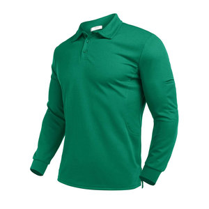 Offre Spéciale – T-shirts à Manches Longues Unis en Tissu Polaire Respirant de Haute Qualité (Polyester/Coton) – Vente en Gros à Prix Abordable - Product Image 1