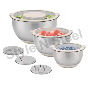 Ensemble de bol supérieur Passoire Plus grandes pièces Plus grande couverture au prix de gros Plus grand bol avec design de luxe - Product Image 2