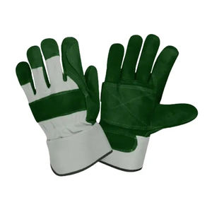2025 Guantes de trabajo de cuero de vaca industriales de protección de manos resistentes Guantes de cuero de piel de oveja para hombres - Product Image 5