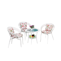 Ensemble de table et chaises de salle à manger d'extérieur de haute qualité en gros, table de bar d'extérieur et chaises, mobilier de jardin, hôtel
