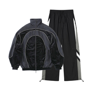 Training Wear Pants New Stylish Lightweight Blank Windbreaker Hoodie Jogger Set <b>Track</b> <b>Jacket</b> Nylon Tracksuit <b>for</b> <b>Men</b> 2025 - Product Image 1