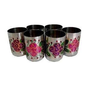 Nouveau verre à boire imprimé en acier inoxydable émaillé design Verre en acier inoxydable imprimé avec logo personnalisé au prix le plus bas - Product Image 3