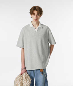 Camiseta de Manga Corta Transpirable de Punto para Hombre, de Alta Calidad y Personalizable, Más Vendida - Product Image 4