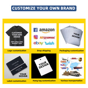 T-shirt surdimensionné vintage délavé à l'acide pour hommes Logo personnalisé Distressed Heavyweight 100% Cotton Long Length T-shirts pour hommes - Product Image 5