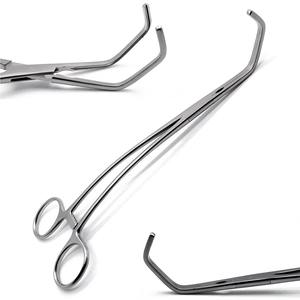 Debakey Forceps Stainless Steel Manual Vascular Surgical <b>Instrument</b> for Delicate Tissue Handling and Precision Control Reusable - Product Image 1