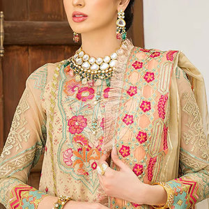 Nouveau design brodé sur mesure Kameez et Salwar pour femmes robes de style pakistanais vêtements pour femmes qualité d'exportation - Product Image 6