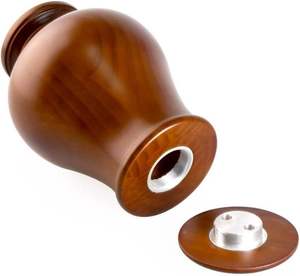 Elegant Wood Vase Cremation <b>Urn</b> for Adults up to 200 Lbs Male or Female for Funeral Ashes & <b>Pet</b> <b>Caskets</b> - Product Image 5