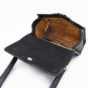 Sac à bandoulière en cuir matelassé de haute qualité Western Sac de messager bohème pour femmes Sac à main d'outillage Sac Western - Product Image 5