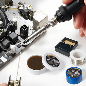 Fer à souder à chauffage interne haute précision 60W avec écran LCD rétroéclairé, kit de fer à souder à affichage numérique - Product Image 6