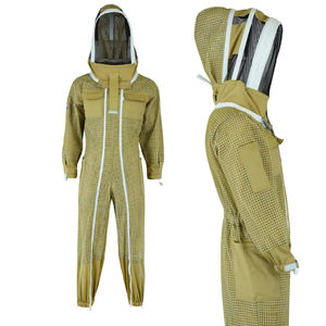 Traje de Apicultura Ligero y Transpirable de Dos Piezas con Velo, Diseñado para una Apicultura Segura y Cómoda y Trabajo Diario en el Colmena - Product Image 2