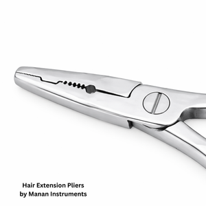 Pinzas de Alta Calidad para Extensiones de Cabello con Micro Anillos, Herramienta de Salón de Acero Inoxidable - Product Image 4