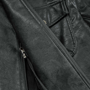 แจ็กเก็ตจักรยานหนังสำหรับผู้ชายเสื้อแจ็กเก็ตจักรยานหนังสำหรับผู้ชายดีไซน์ใหม่ - Product Image 4