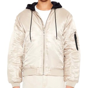 Veste surdimensionnée personnalisée pour hommes Vestes vintage en polyester coupe carrée Sweats à capuche brodés sur mesure - Product Image 1