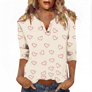 Camiseta de Cuello en V para Mujer, de Alta Calidad, Manga Corta, Secado Rápido, Transpirable, Corte Regular, Servicio OEM, MOQ Bajo, Técnicas de Impresión Personalizadas - Product Image 4