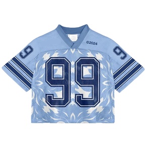 2025 Top qualité nouveau Design fait Sublimation hommes à manches courtes Fans chemise 100% Polyester séchage rapide maillot de Football américain - Product Image 3