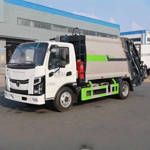 쓰레기 트럭 리어 로더 쓰레기 트럭 폐기물 관리 재활용 산업 폐기물 처리 쓰레기 수거 판매 - Product Image 2