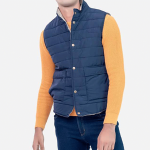 Nouveauté, design tendance, logo personnalisé imprimé, veste matelassée réversible respirante pour homme, différentes tailles - Product Image 1