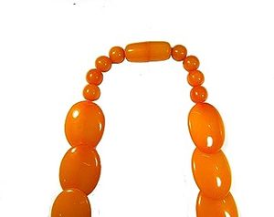 Recién llegado, joyería de resina de moda, collar de resina de moda para bodas y fiestas, venta al por mayor - Product Image 3