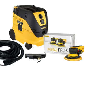 New Original Dust Free Basic System 6in 5mm Orbit <b>Sander</b> <b>Pneumatic</b> Box, Vacuum Hose with Coaxial Ready to Ship - Product Image 3