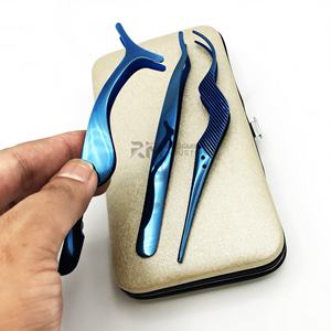 ชุดอุปกรณ์ติดขนตาแบบหวีหนีบ RMI รุ่นใหม่มาแรง สีฟ้าพลาสมา  แบบปรับแต่งได้ - Product Image 5