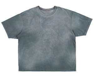 T-shirt en coton bleu pour homme Index Apparel, manches courtes, col rond, coupe classique, couleur unie, jersey décontracté - Product Image 6