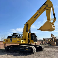 Maquinaria de construcción usada, excavadora Komatsu PC 450 de segunda mano, excavadora grande de 45 toneladas tipo oruga Koamtsu 450-8