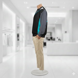 Sweat-shirt pour homme en coton anti-froissement 100% de qualité supérieure, à capuche, coupe régulière, logo personnalisé, vente en gros, sérigraphie - Product Image 3